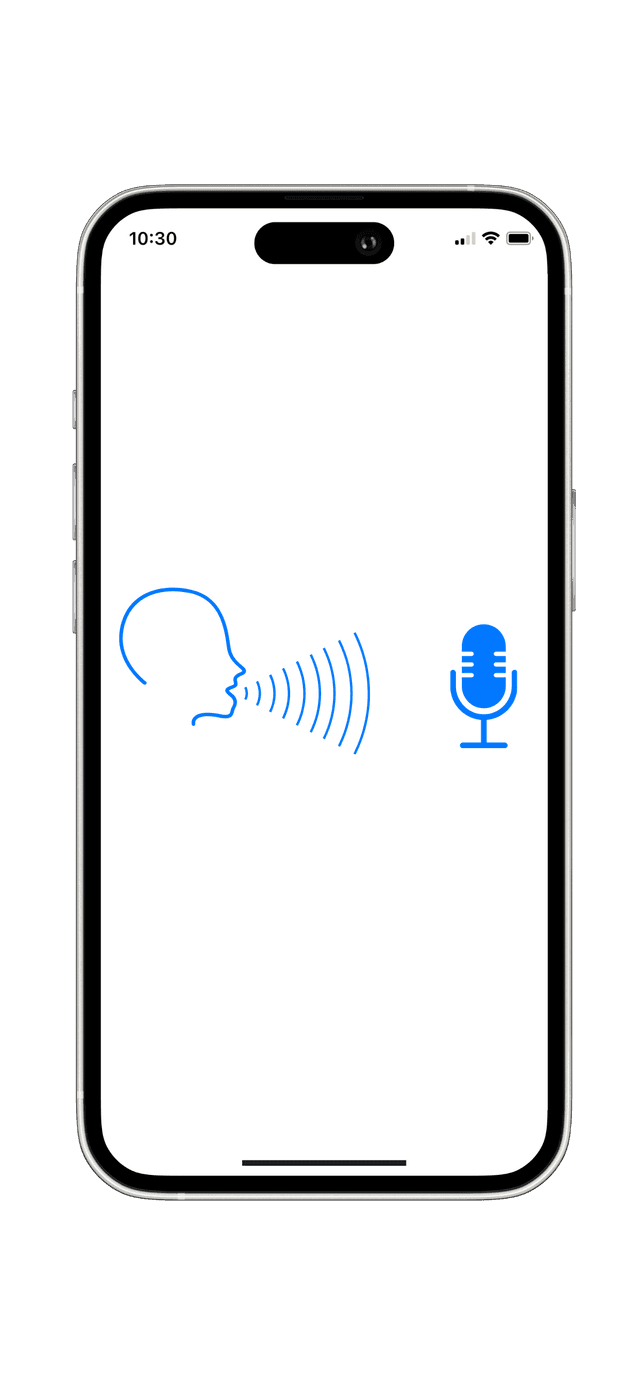 iPhone productivity screen